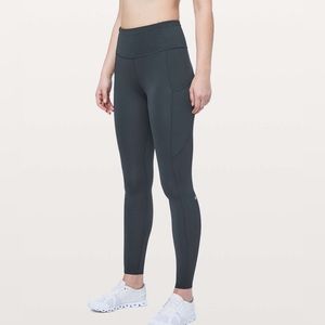 lululemon Fast & Free 25” Melanite size 4